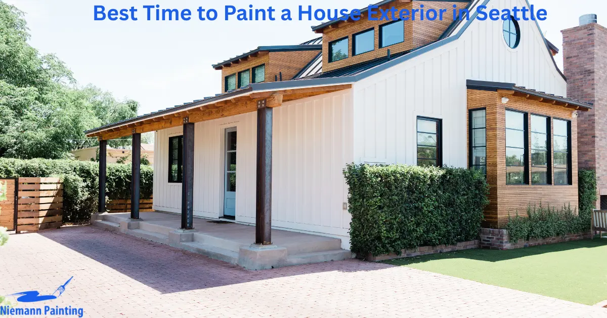 Best Time to Paint a House Exterior in Seattle