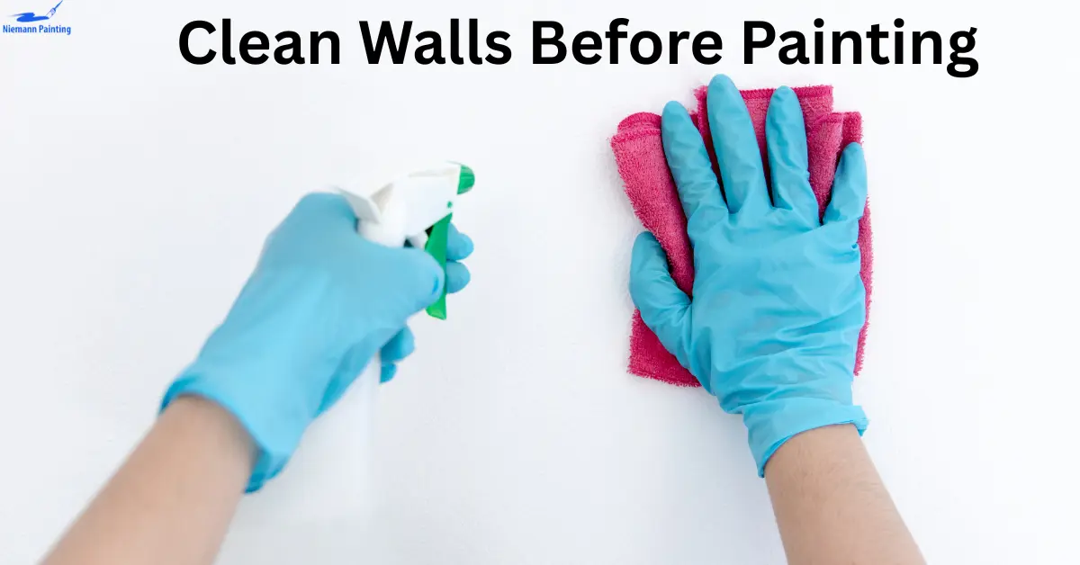 Clean Walls Before Painting