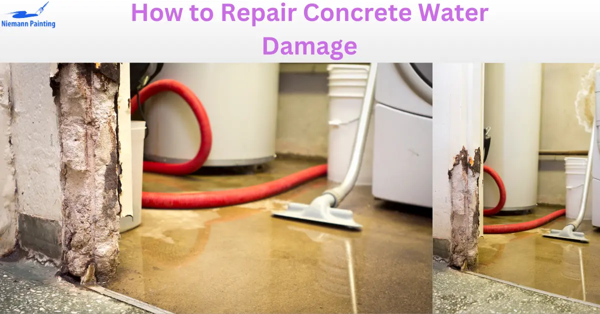 Repair Concrete Water Damage
