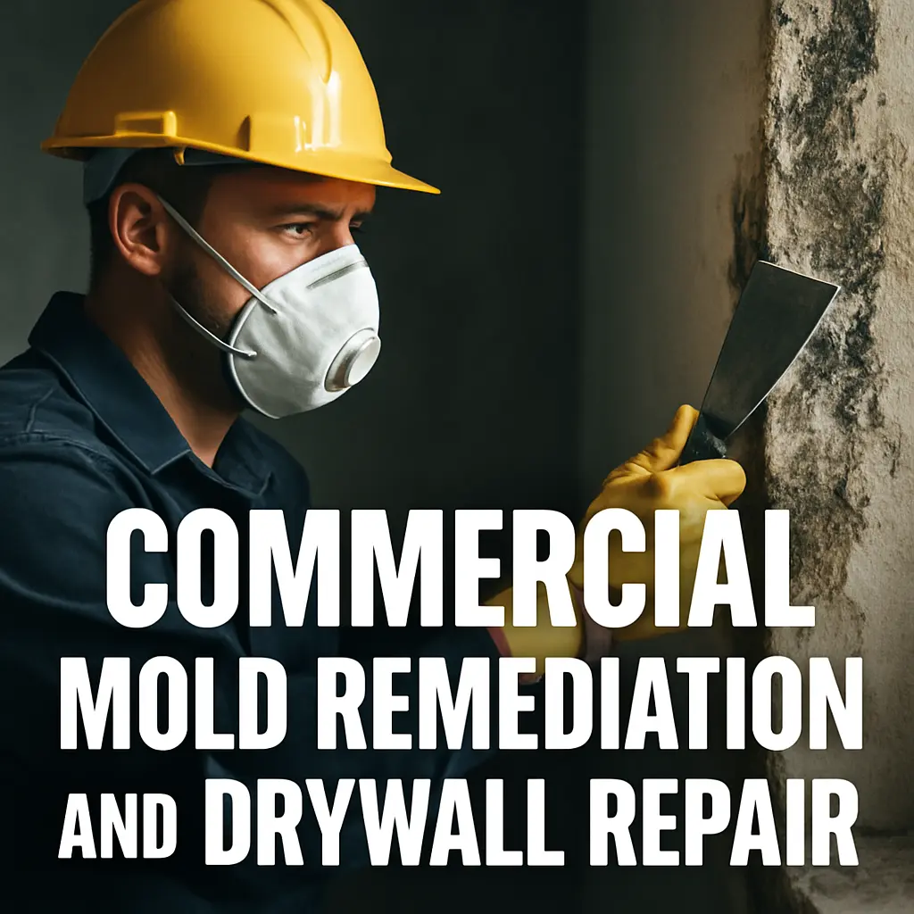 Commercial Mold Remediation and Drywall Repair