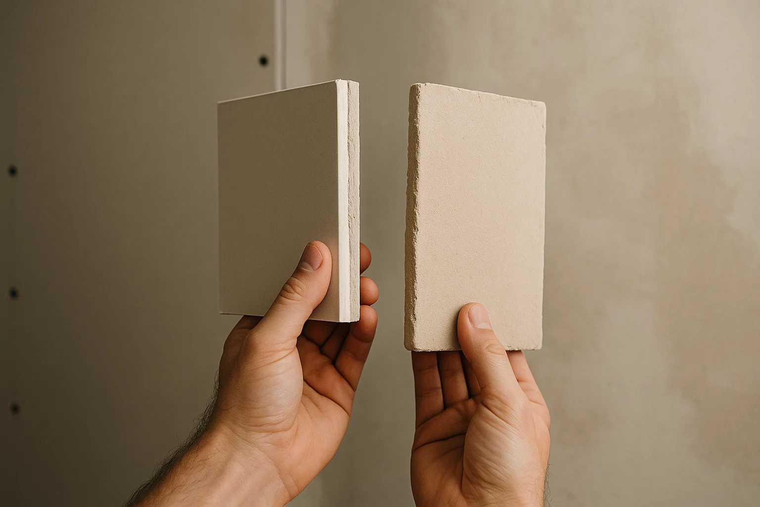 Drywall vs Plaster
