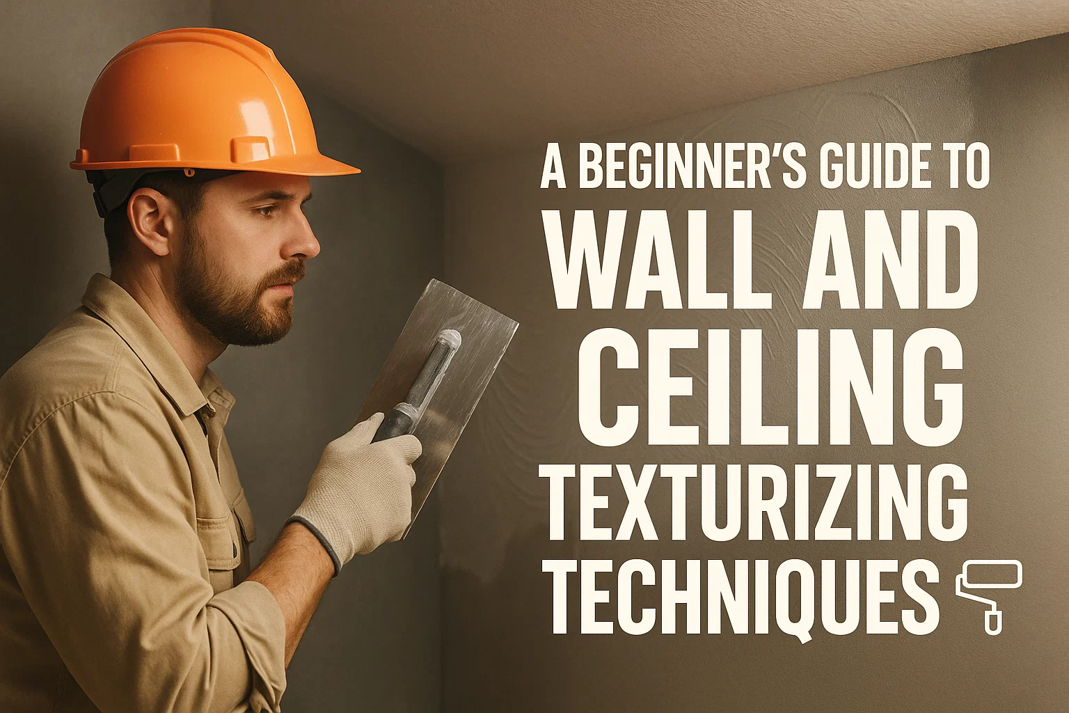 A Beginner’s Guide to Wall and Ceiling Texturizing Techniques