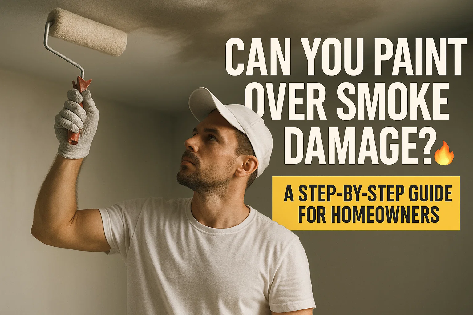 Can You Paint Over Smoke Damage? A Step-by-Step Guide for Homeowners