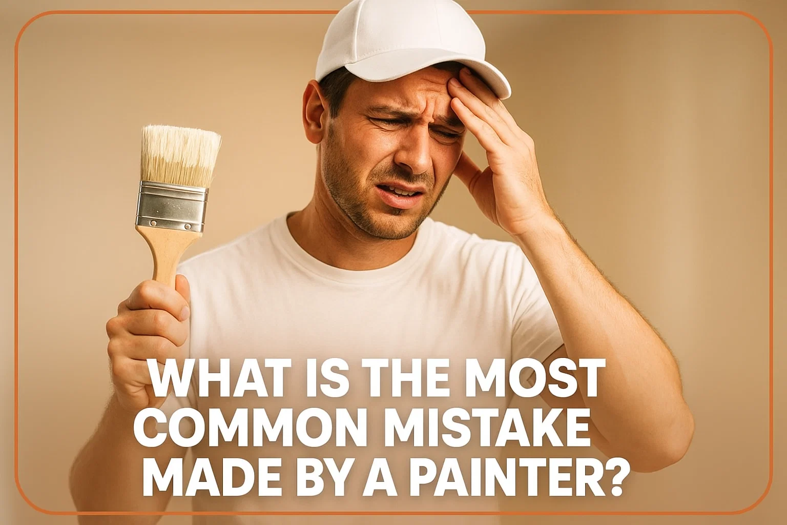 Mistake Made by a Painter
