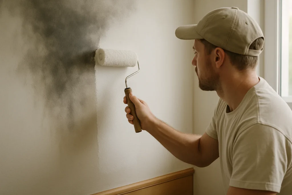How to Properly Paint Over Smoke Damage
