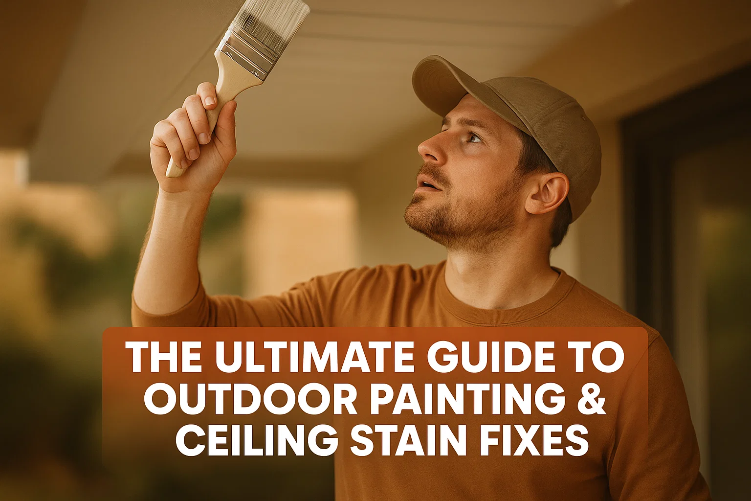 The Ultimate Guide to Outdoor Painting & Ceiling Stain Fixes