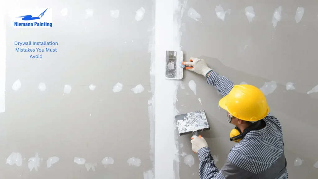 Drywall Installation Mistakes You Must Avoid