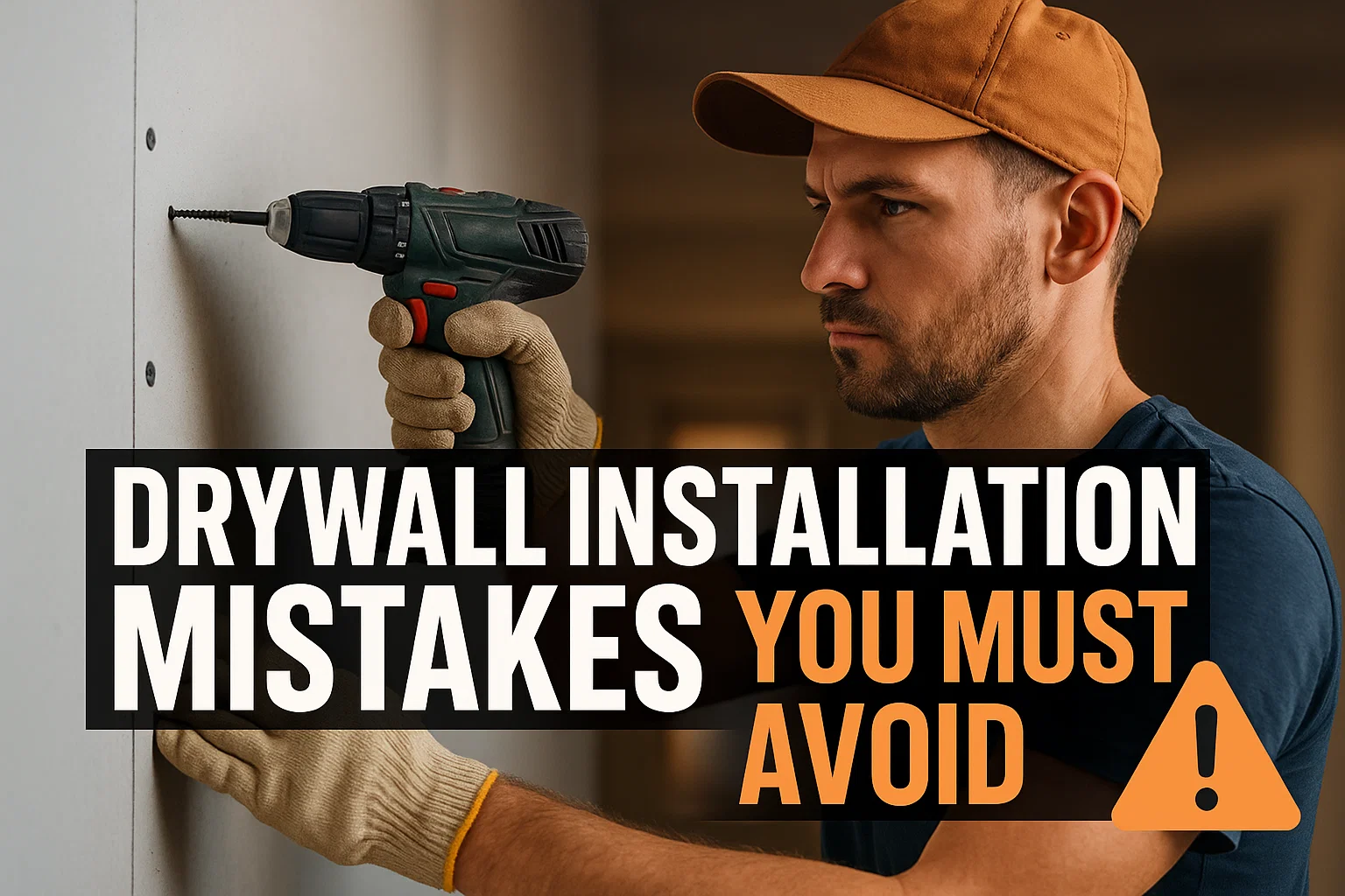 Drywall Installation Mistakes You Must Avoid