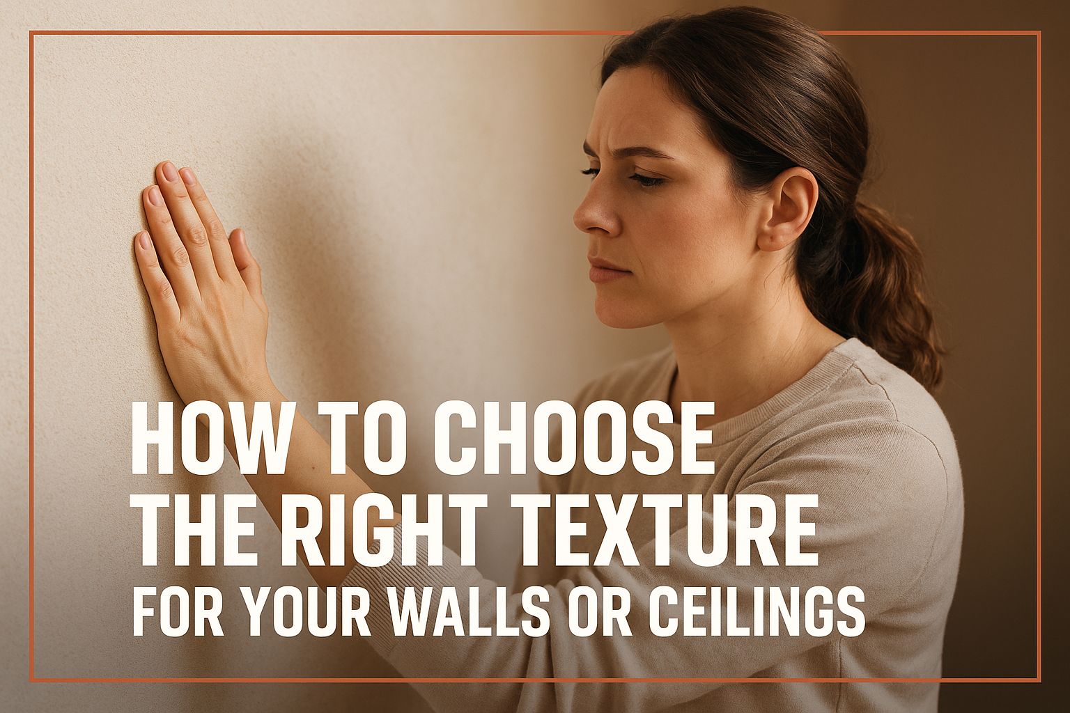 How to Choose the Right Texture for Your Walls or Ceilings